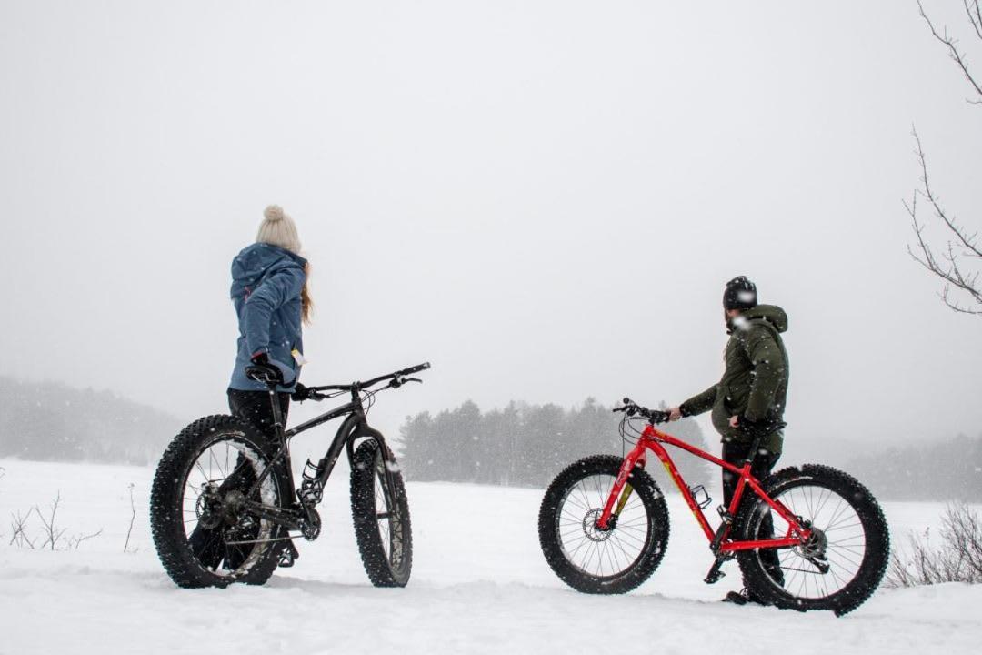 Etoile Bleue Beach Bike Shops Magog-Orford Daire Dış mekan fotoğraf